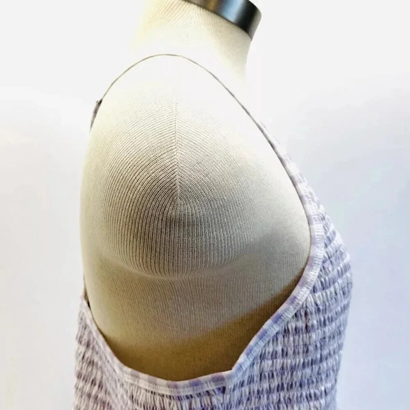 NWT SO GOODS FOR LIFE Juniors Sleeveless Straps Pullover Shirred Purple Top XXL - Picture 6 of 13